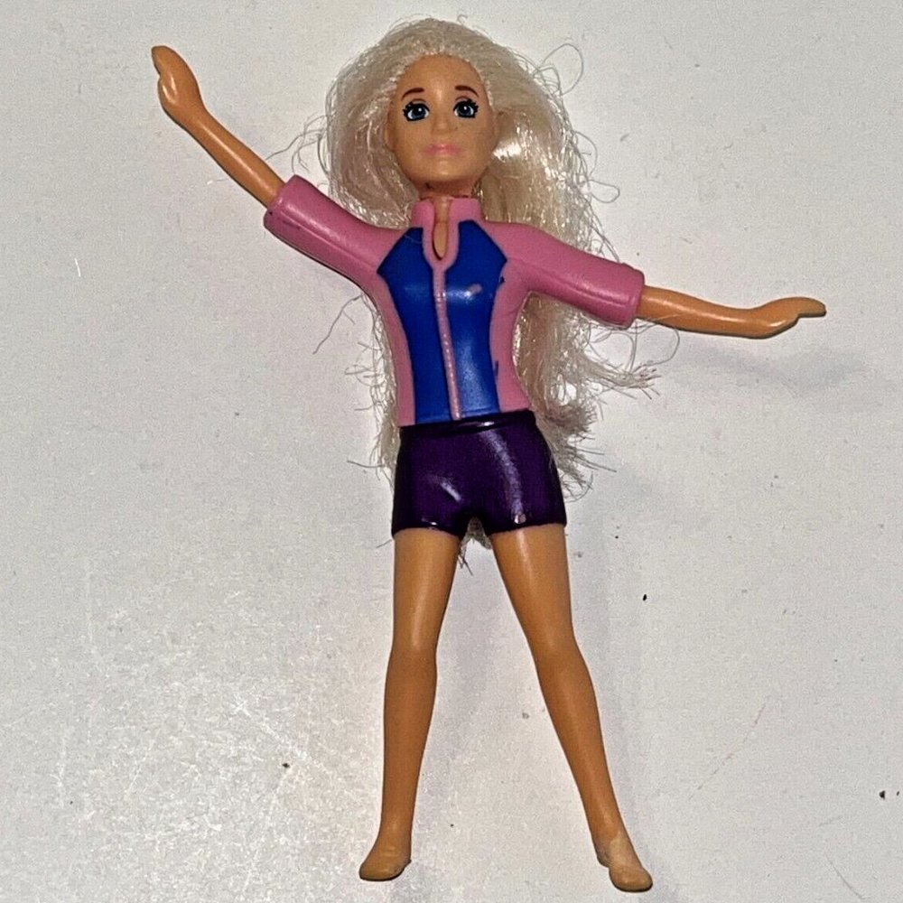 Barbie 2019 McDonald's toy figure surfer girl doll